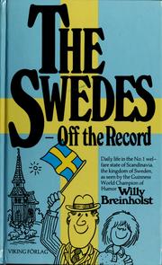 Cover of: The Swedes by Willy Breinholst