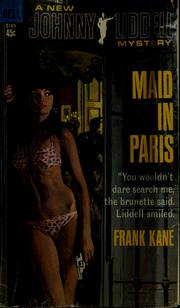 Cover of: Maid in Paris: an original volume