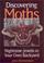 Cover of: Discovering Moths