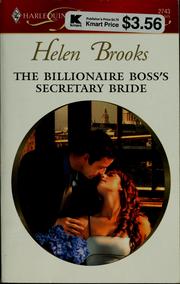 Cover of: The billionaire boss's secretary bride by Helen Brooks