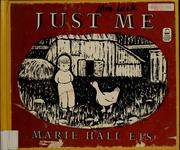 Cover of: Just me | Marie Hall Ets