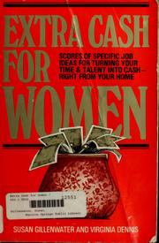 Cover of: Extra cash for women