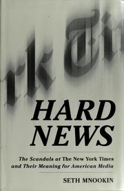Cover of: Hard news by Seth Mnookin