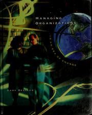 Cover of: Managing organizations in an era of change by Gary Dessler