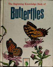 Cover of: The beginning knowledge book of butterflies.