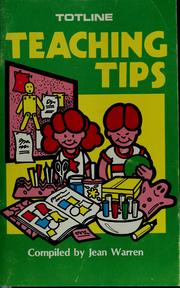 Cover of: Teaching tips by Jean Warren