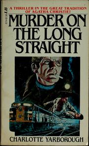 Cover of: Murder on the long straight