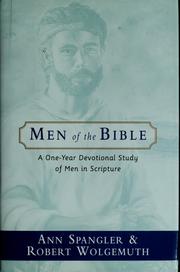 Cover of: Men of the Bible