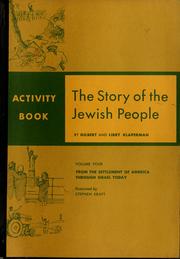 Cover of: The story of the Jewish people