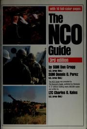 Cover of: The NCO guide by Dan Cragg