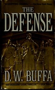 Cover of: The defense by Dudley W. Buffa
