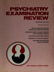 Cover of: Psychiatry examination review