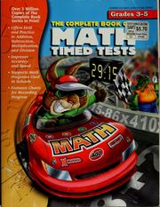 Cover of: The complete book of math timed tests