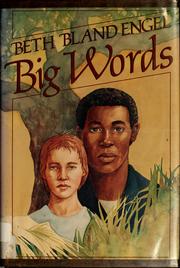 Cover of: Big words by Beth Bland Engel