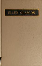 Cover of: Ellen Glasgow.