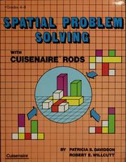 Cover of: Spatial problem solving, with Cuisenaire rods