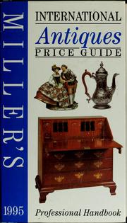 Cover of: International antiques price guide, 1995