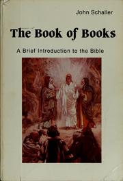 Cover of: The book of books by John Schaller