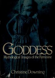 Cover of: The goddess by Christine Downing