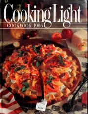 Cover of: Cooking light cookbook 1995 by 