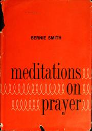Cover of: Meditations on prayer.