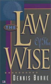 Cover of: The Law of the Wise