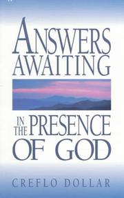 Cover of: Answers awaiting in the presence of God