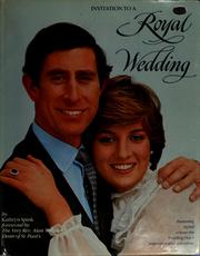 Cover of: Invitation To A Royal Wedding