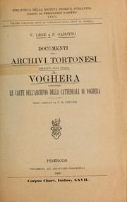 Cover of Documenti degli Archivi tortonesi by tortona. archives.
