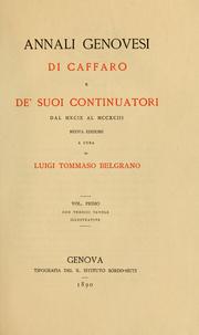 Cover of: Annali genovesi di Caffaro e de' suoi continuatori