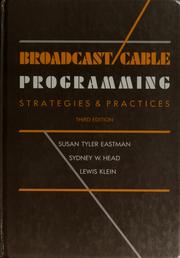 Cover of: Broadcast/cable programming by Susan Tyler Eastman
