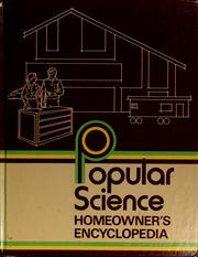 Cover of: Popular science homeowner's encyclopedia. by 