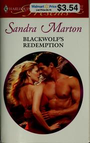 Cover of: Blackwolf's Redemption by Sandra Marton