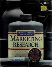 Cover of: Marketing research: an applied approach