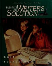 Cover of: Prentice Hall writer's solution