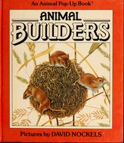 Cover of: Animal builders