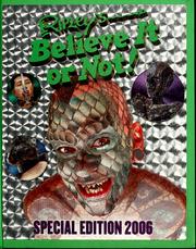 Cover of: Ripley's believe it or not! Special Edition 2006