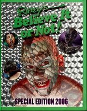 Cover of: Ripley's believe it or not! Special Edition 2006 by Mary Packard