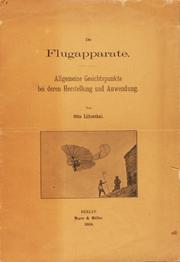 Cover of: Die Flugapparate: Allgemeine Gesichtspunkte bei deren Herstellung und Anwendung