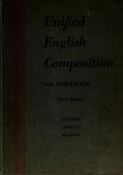 Cover of: Unified English composition