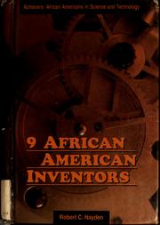 Cover of: 9 African-American inventors
