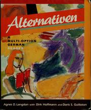 Cover of: Alternativen, a multi-option German reader