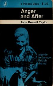 Cover of: Anger and after by Taylor, John Russell., John Russell Taylor