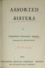 Cover of: Assorted sisters