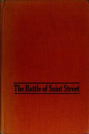 Cover of: The battle of Saint Street.