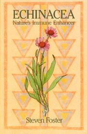 Cover of: Echinacea: nature's immune enhancer