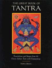 Cover of: The Great Book of Tantra: Translations and Images from the Classic Indian Texts