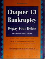 Cover of: Chapter 13 bankruptcy by Robin Leonard