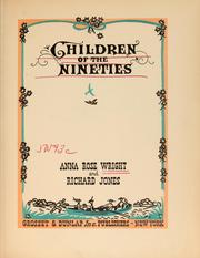Cover of: Children of the nineties