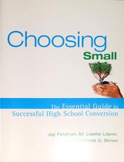 Cover of: Choosing small: the essential guide to successful high school conversion